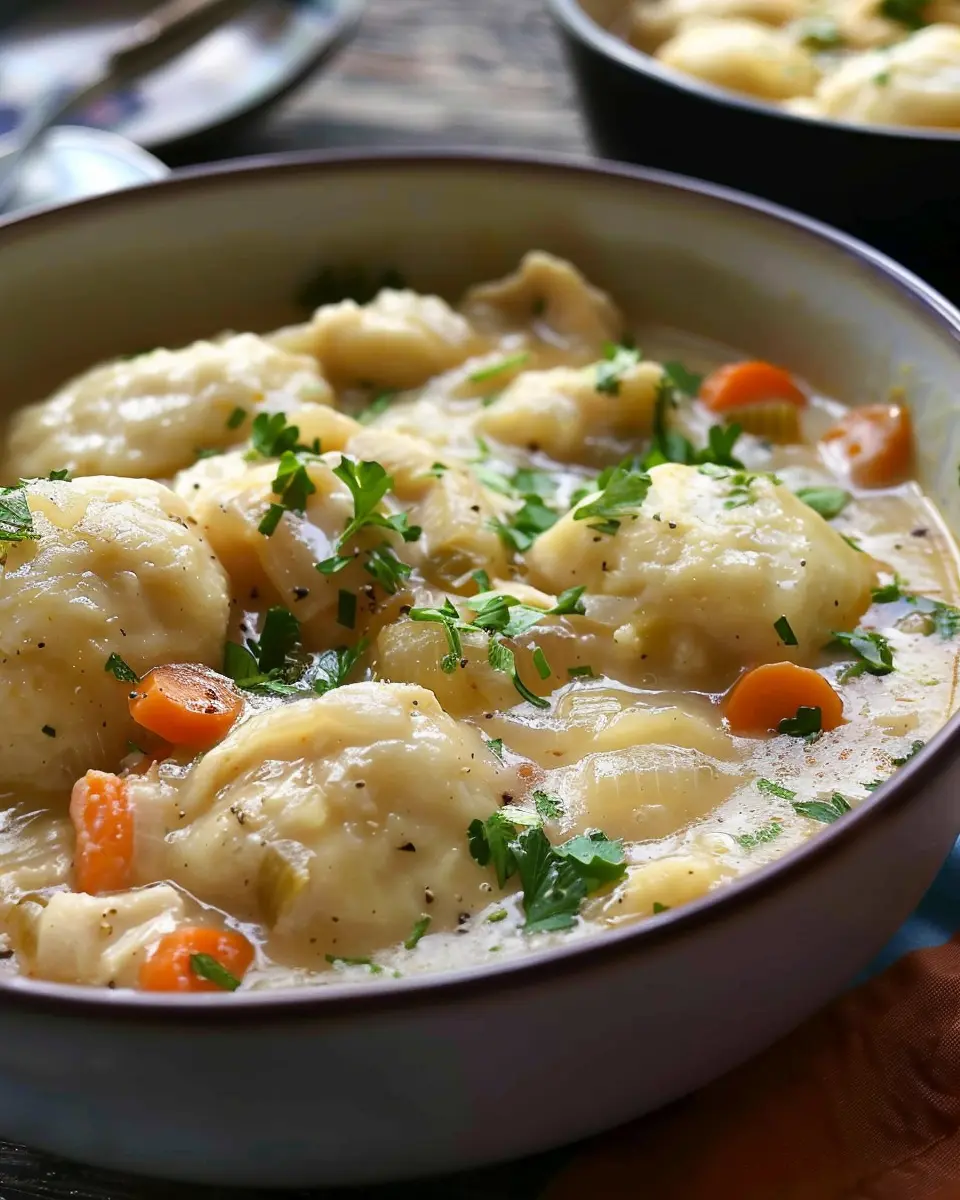 Crockpot Chicken and Dumplings: Easy Comfort Food Delight