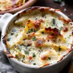 Creamy White Lasagna Soup