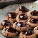 Chocolate Thumbprint Cookies