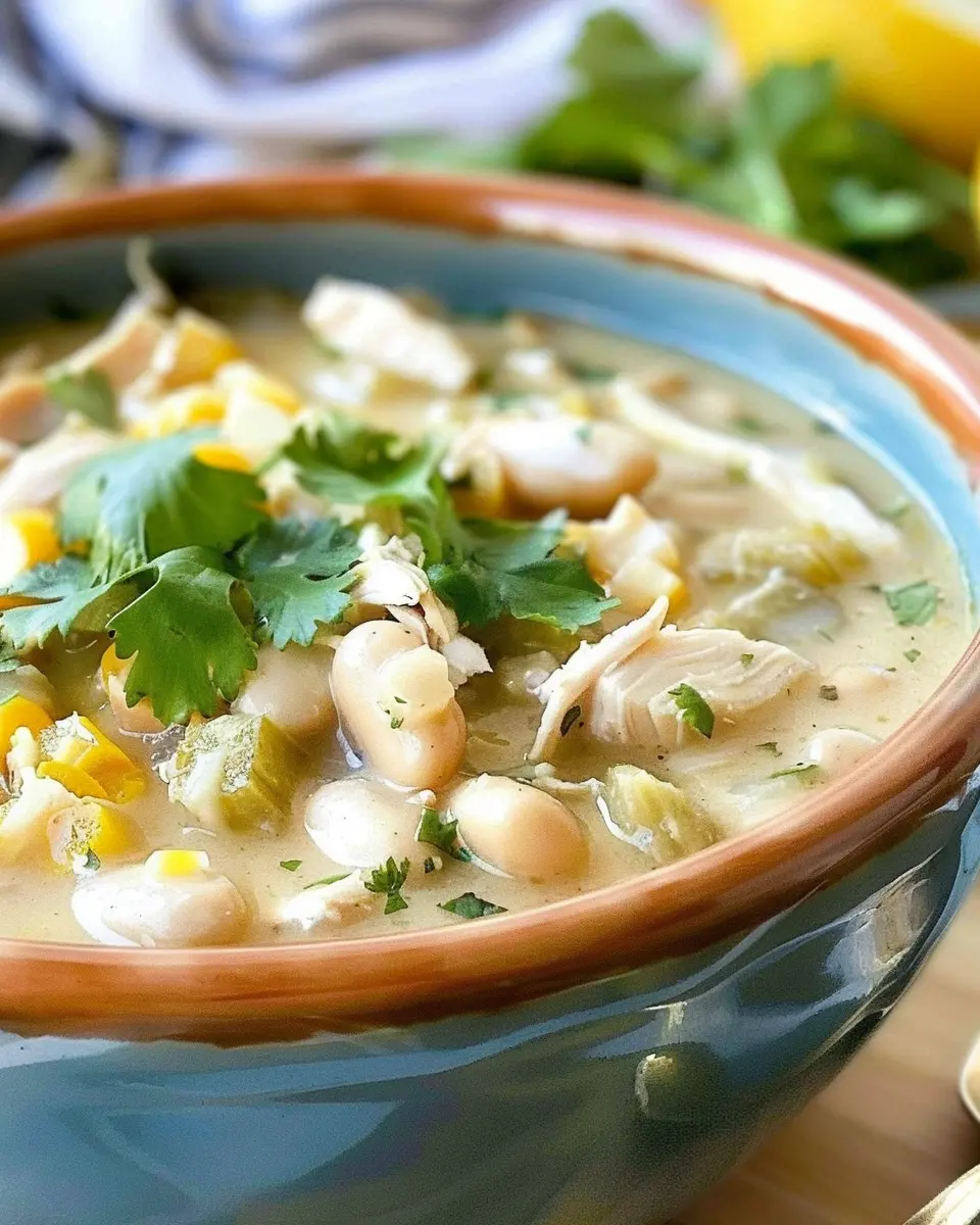 Mom’s White Chicken Chili: A Cozy, Healthy Comfort Dish
