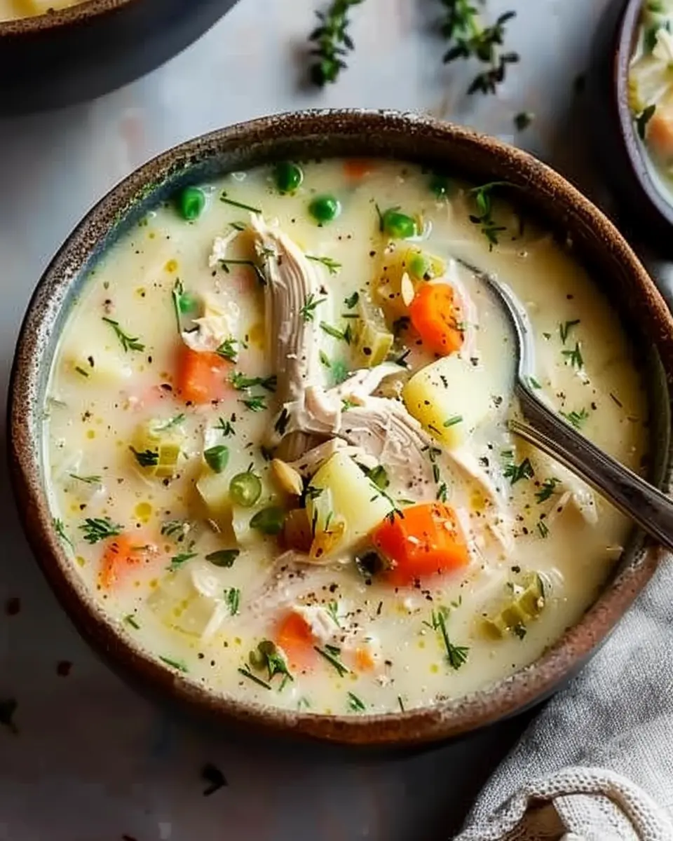Chicken Potato Soup: A Hearty, Easy Recipe with Turkey Bacon