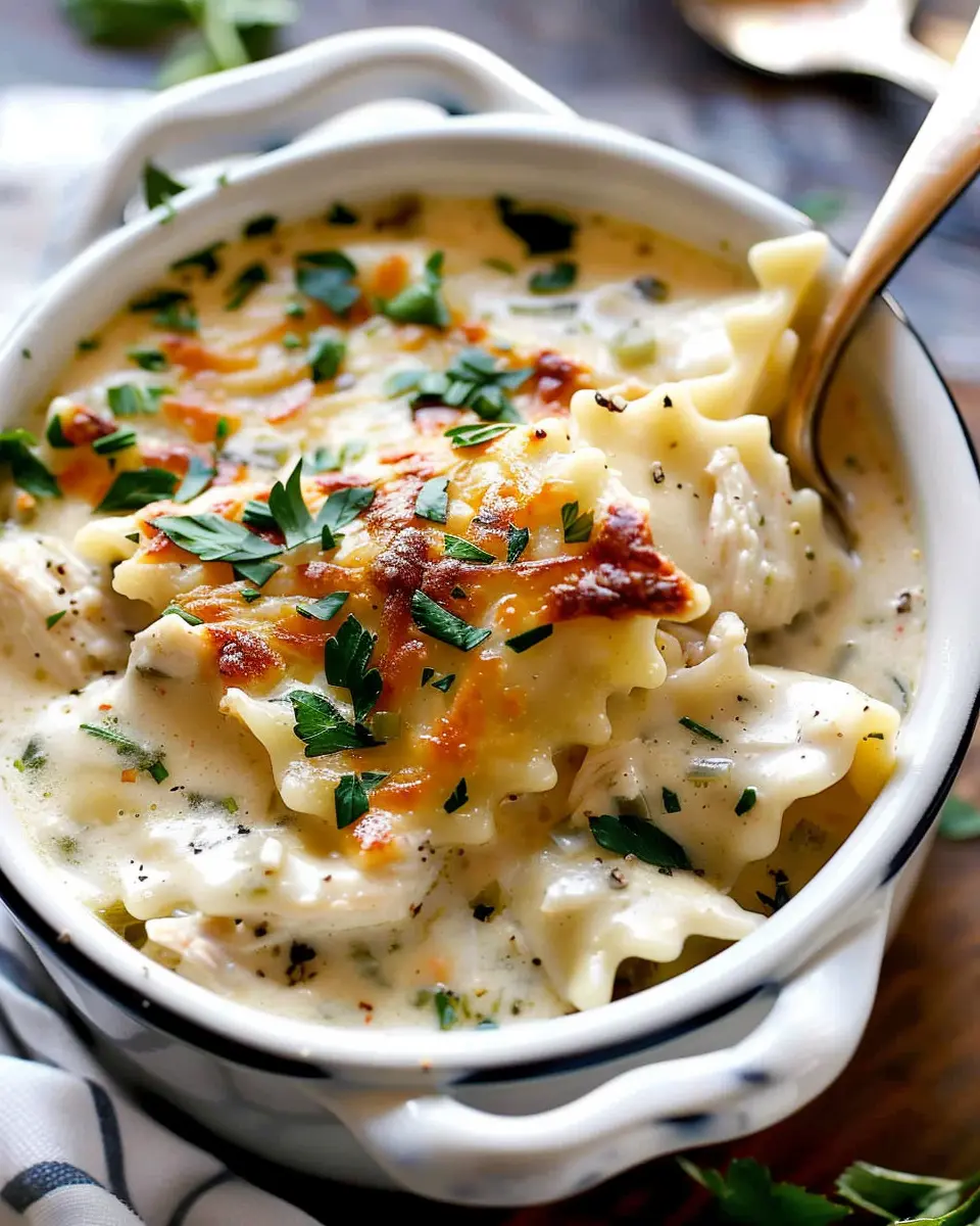 White Chicken Lasagna Soup: Easy Comfort Food for Cozy Nights