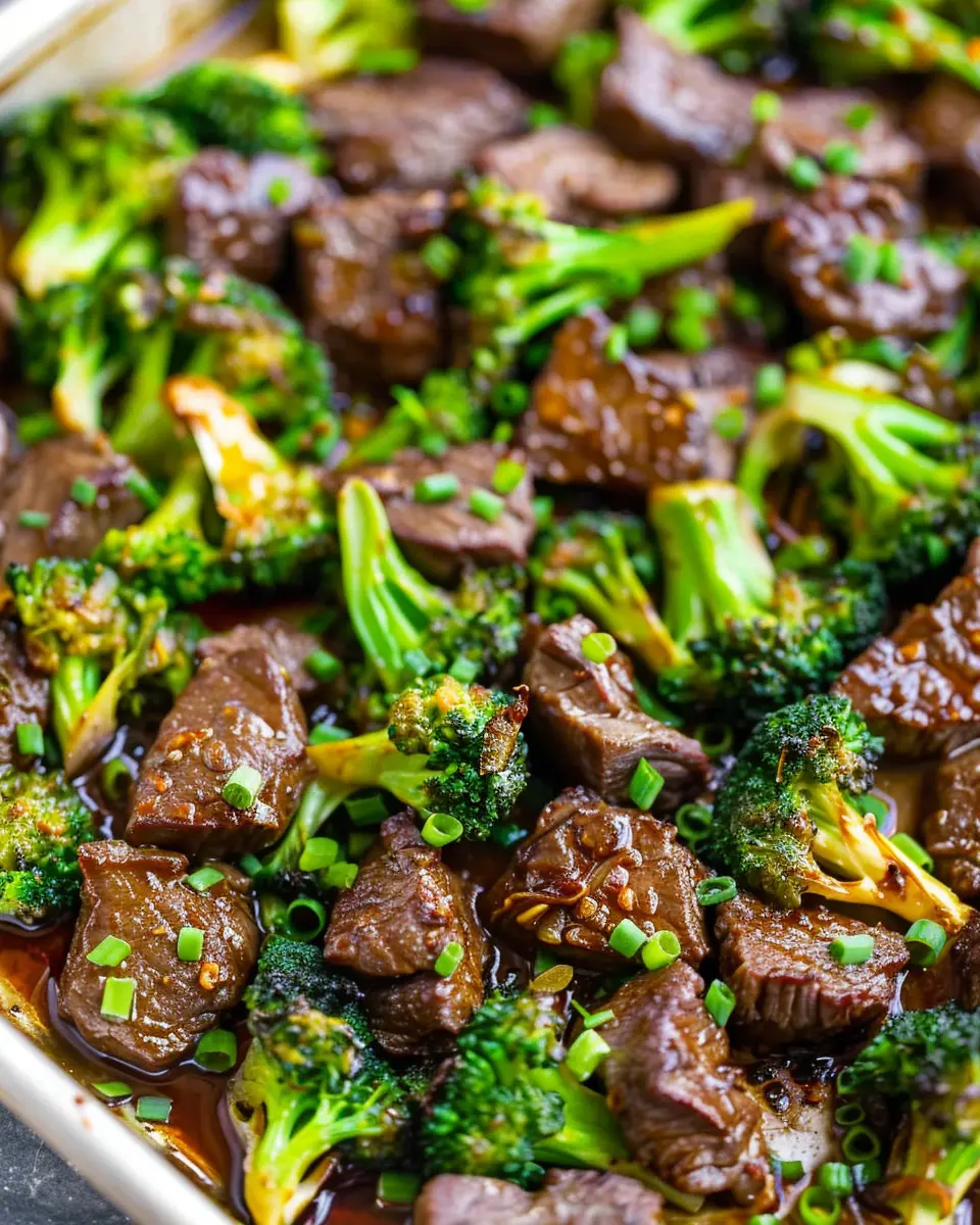 15-Minute Sheet Pan Beef and Broccoli: Easy Weeknight Delight