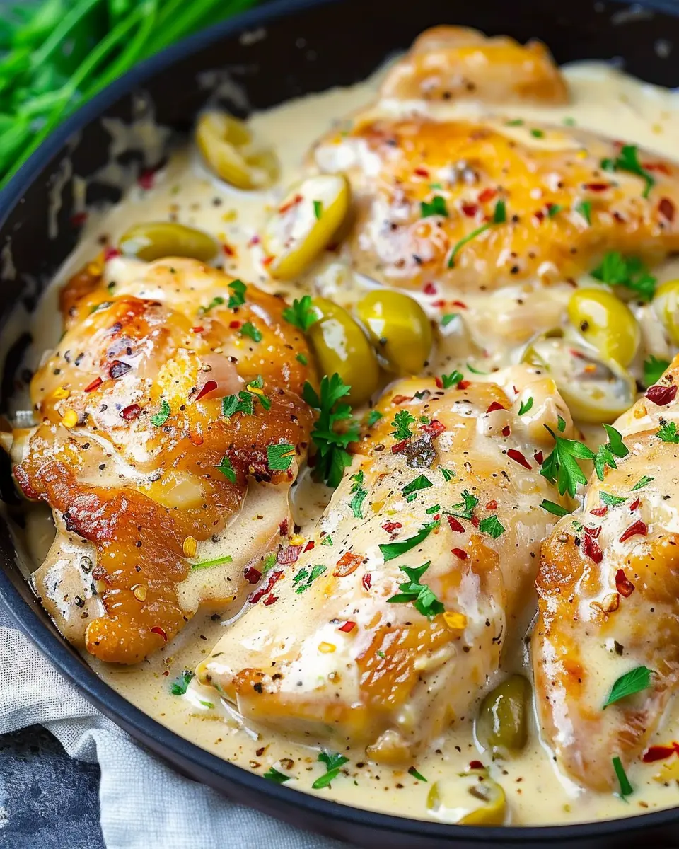 Creamy Pepperoncini Chicken: Easy Comfort Food Recipe