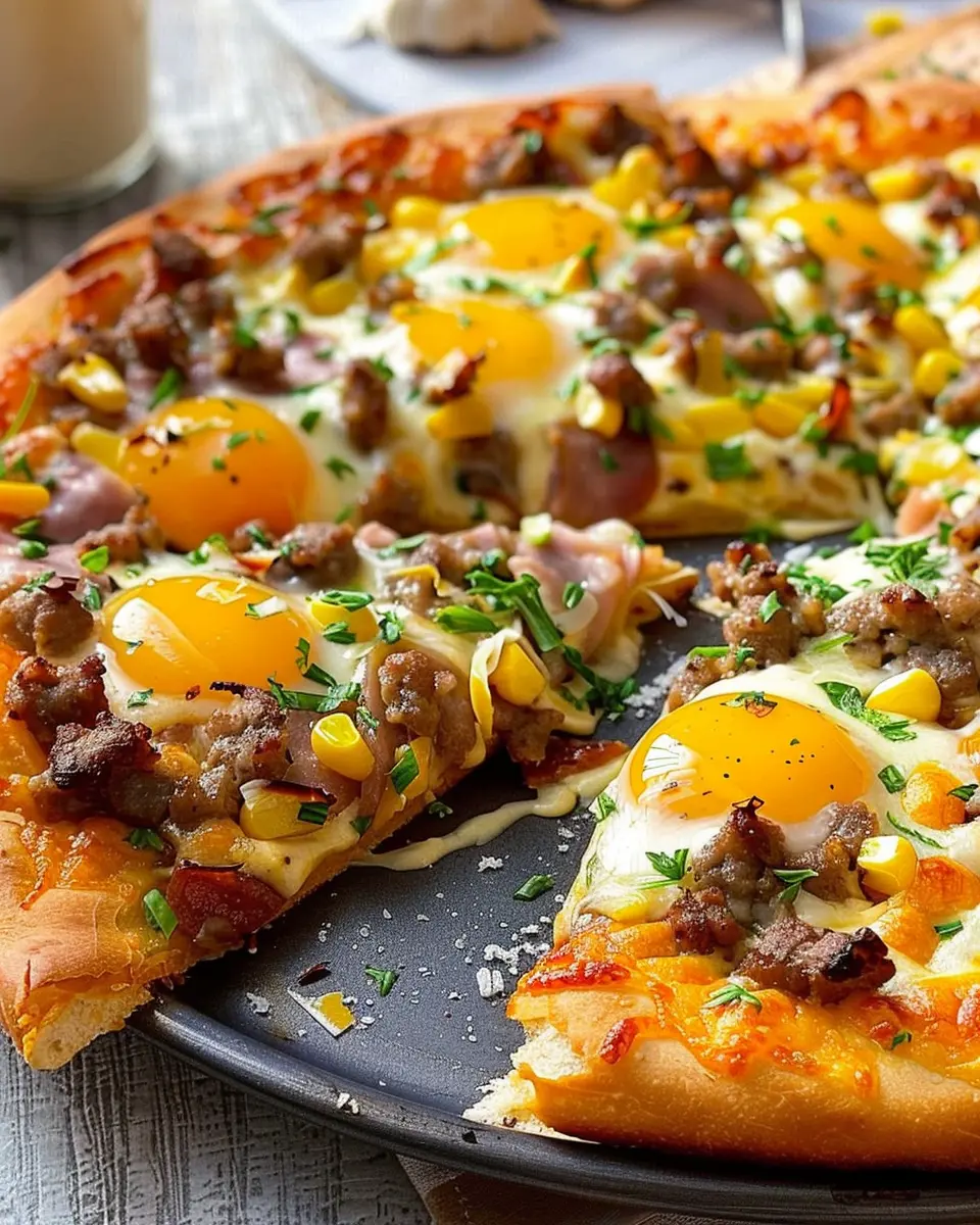 Sausage Breakfast Pizza: Easy and Flavorful Family Favorite