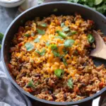 Cheesy Taco Rice Skillet