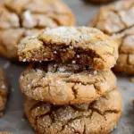Chewy Peanut Butter Crinkle Cookies
