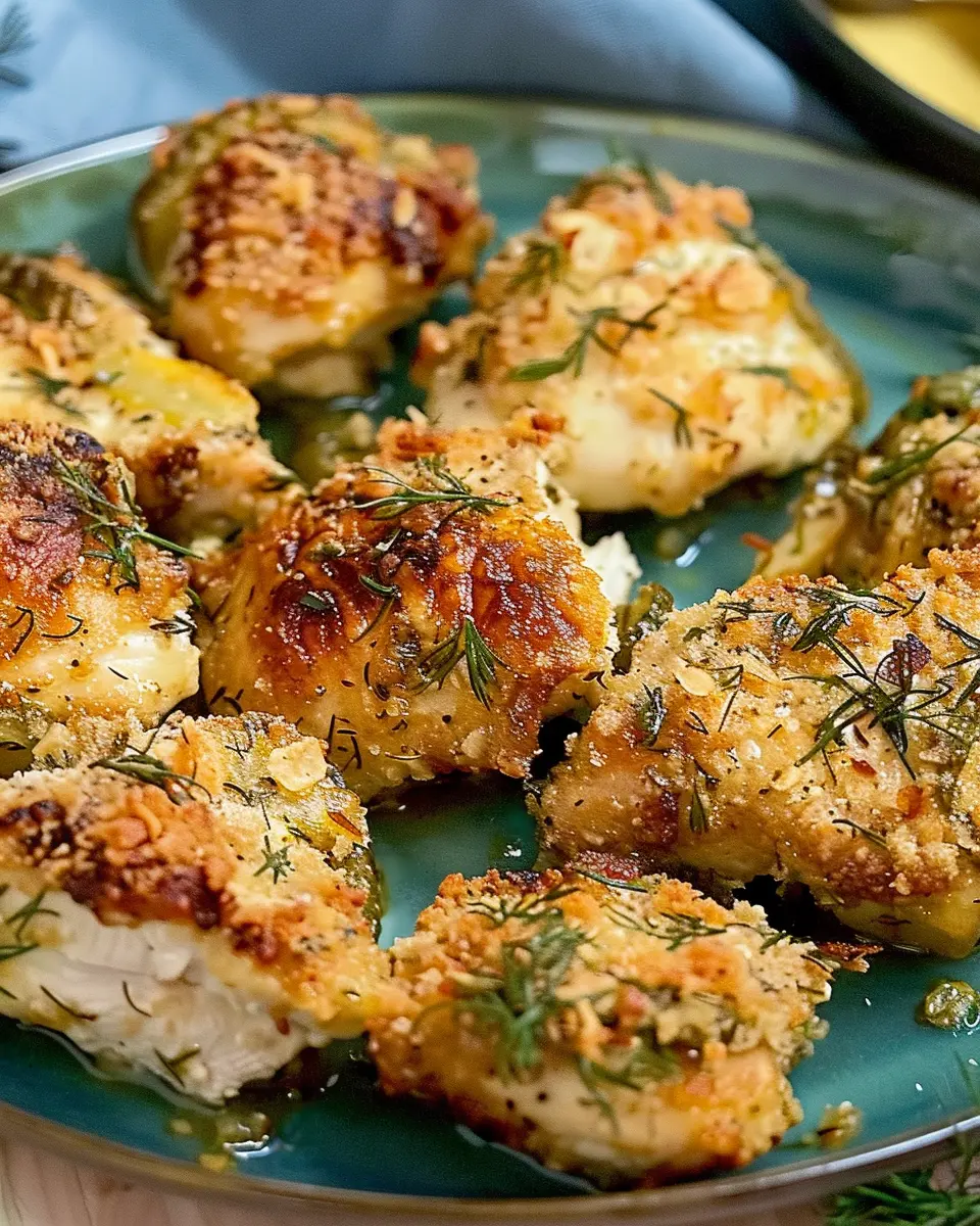 Dill Pickle Parmesan Chicken: Easy Recipe for Flavor Lovers