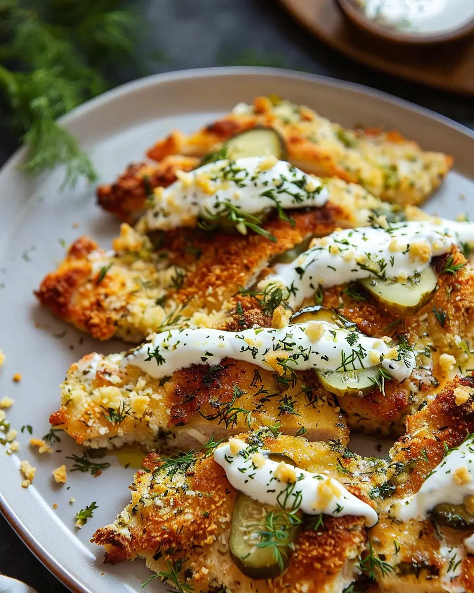Dill Pickle Parmesan Chicken: Easy, Zesty Dinner Delight