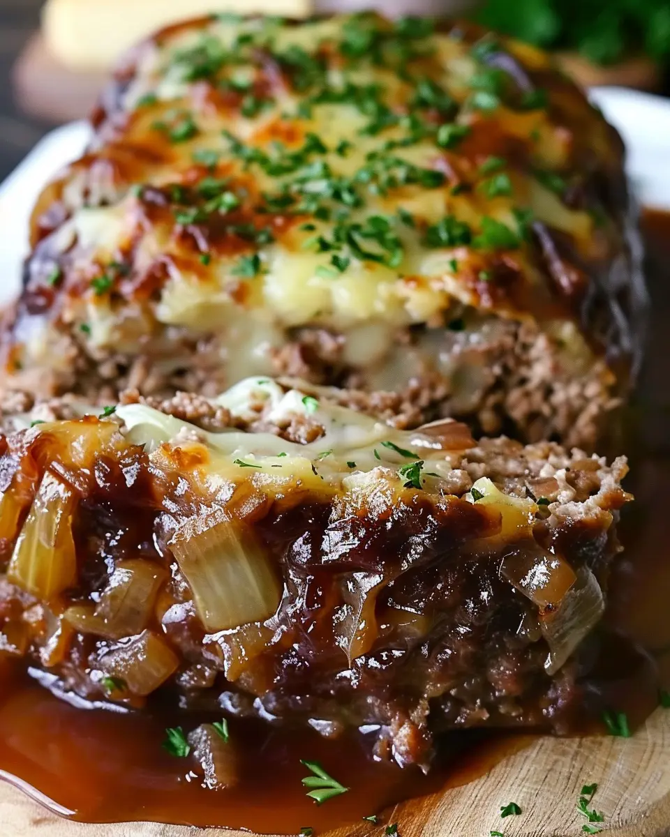 French Onion Meatloaf Recipe: Juicy Comfort Food Reinvented