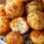 Air Fryer Cheesy Mashed Potato Balls