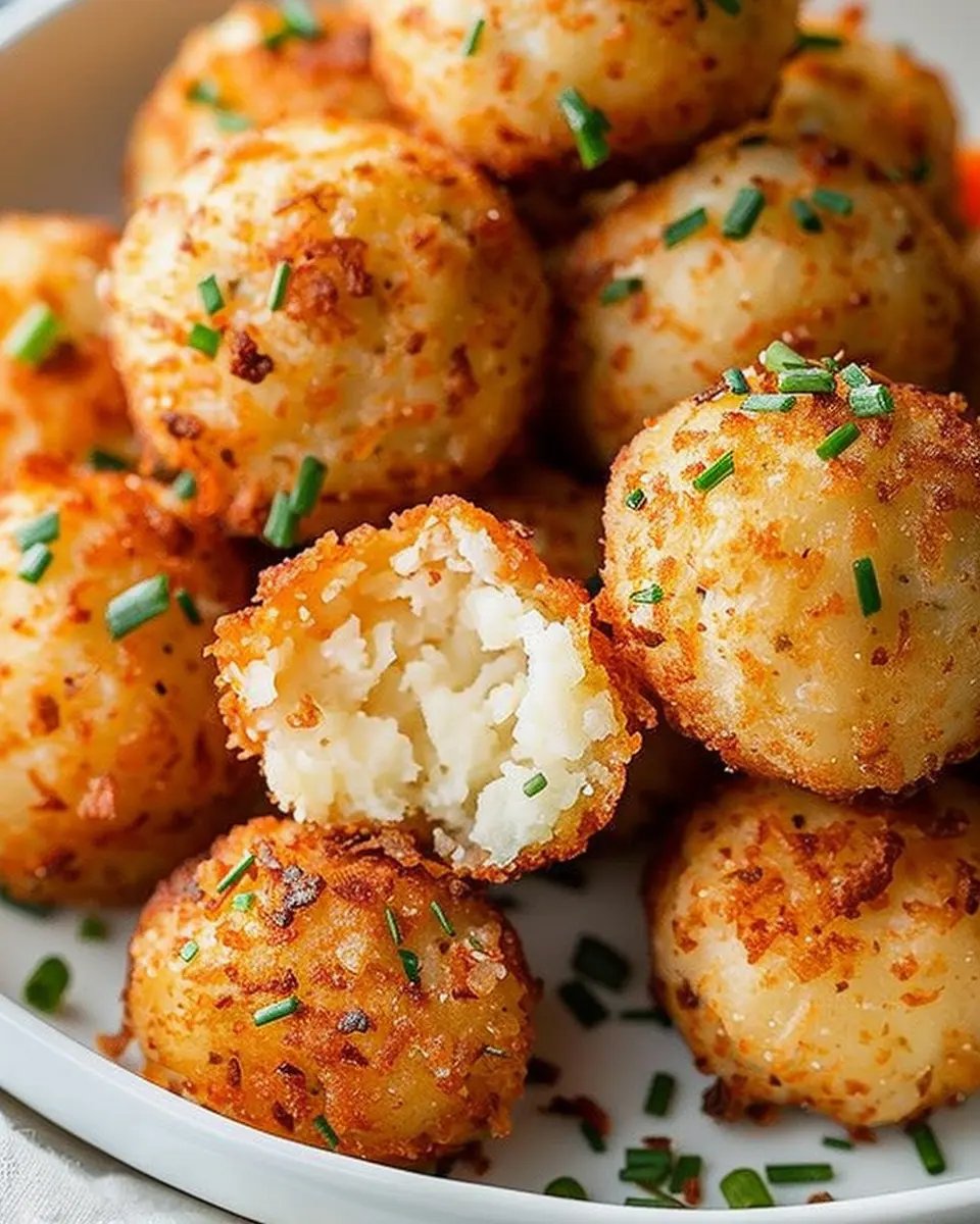 Air Fryer Cheesy Mashed Potato Balls: Easy Comfort Food Delight
