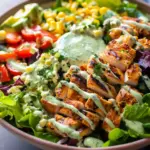 Southwestern Chicken Salad with Creamy Cilantro Dressing