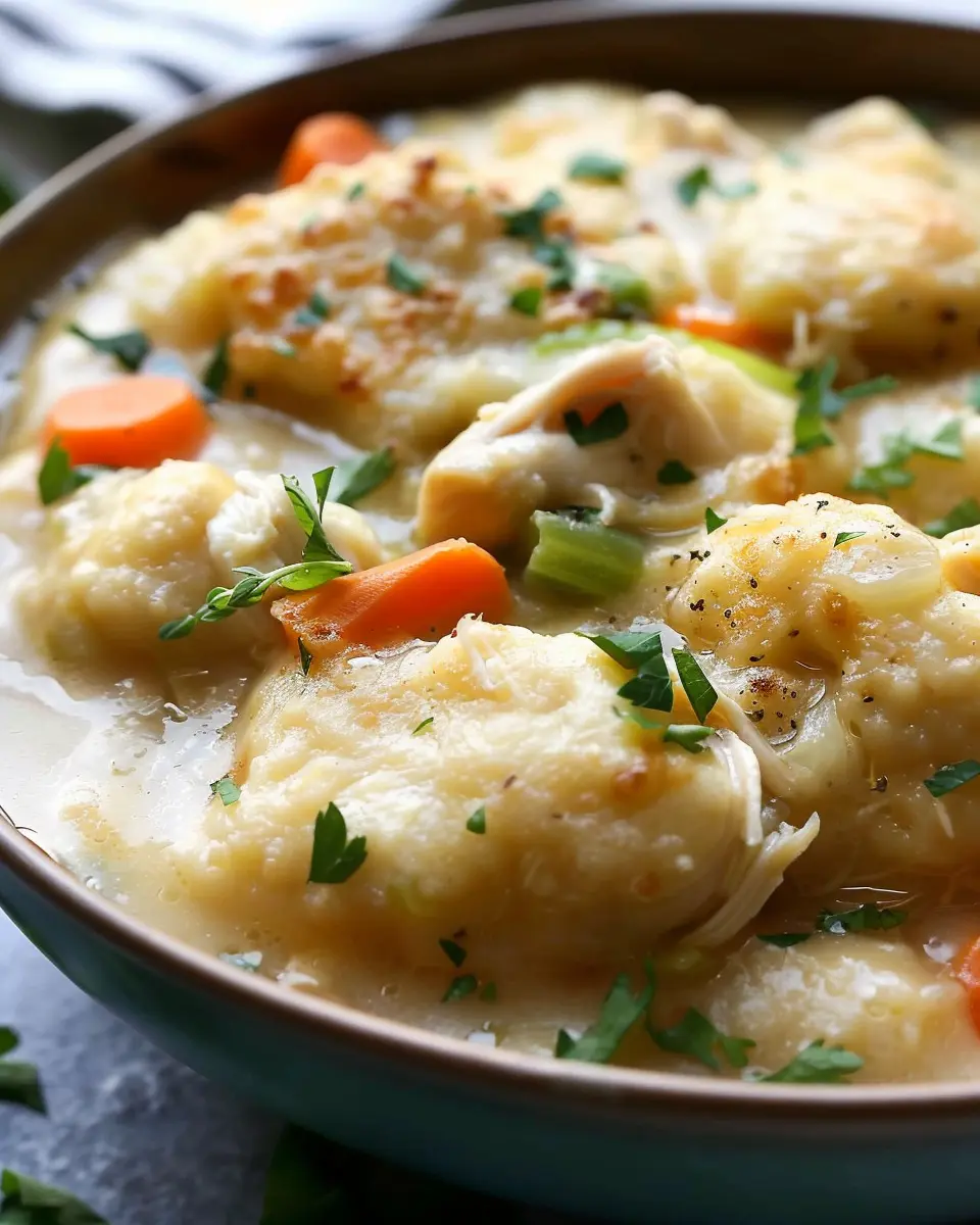 Easy Crockpot Chicken and Dumplings Recipe for Cozy Family Dinners