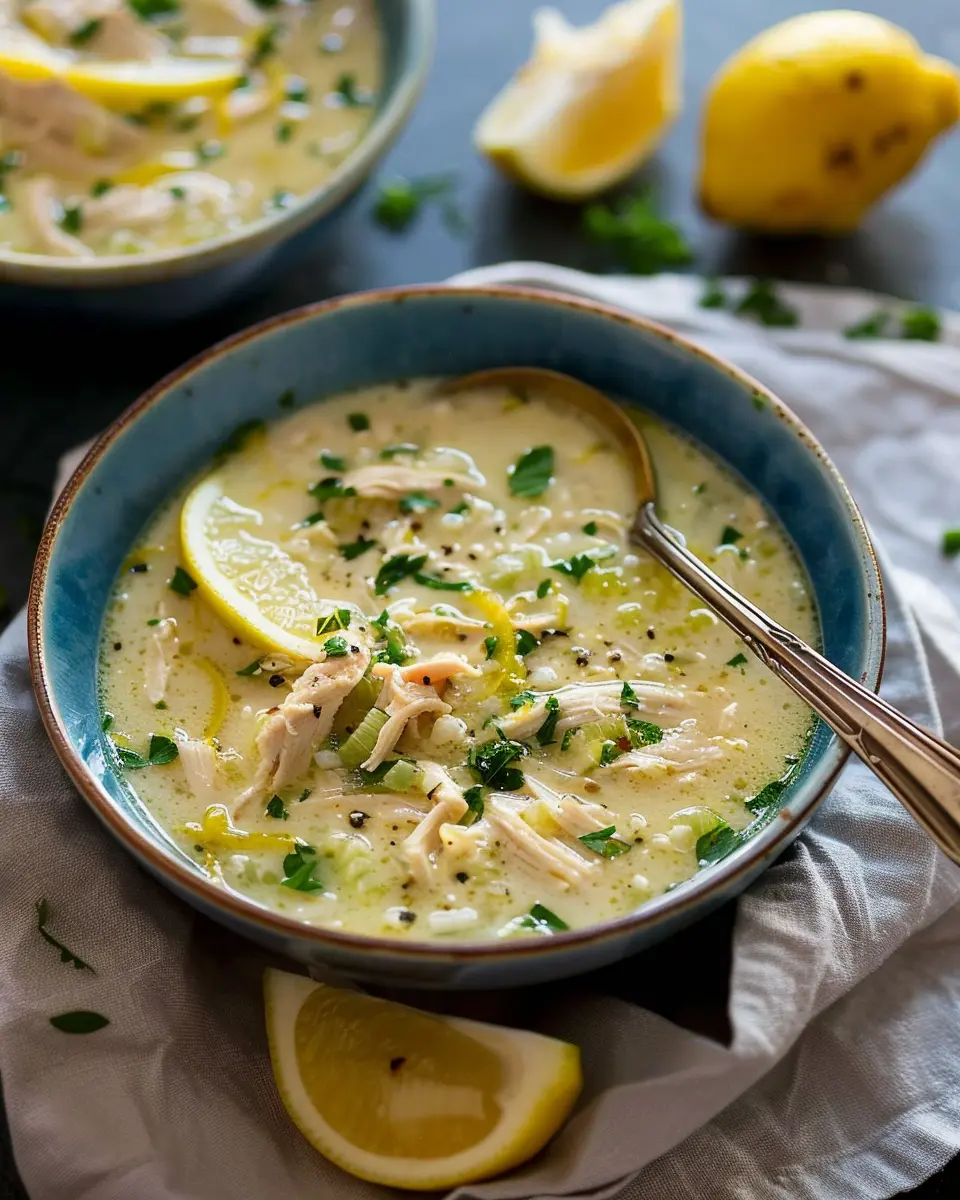 Greek Lemon Chicken Soup: The Best Comfort in a Bowl