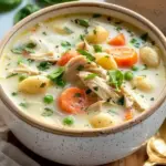 Healthy Chicken Gnocchi Soup