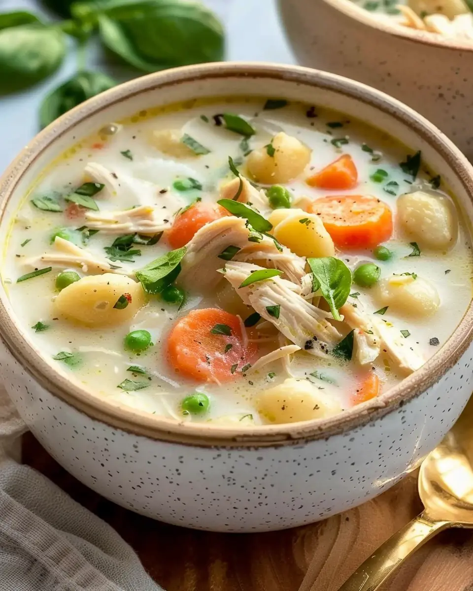 Healthy Chicken Gnocchi Soup: A Cozy Comfort with Turkey Bacon