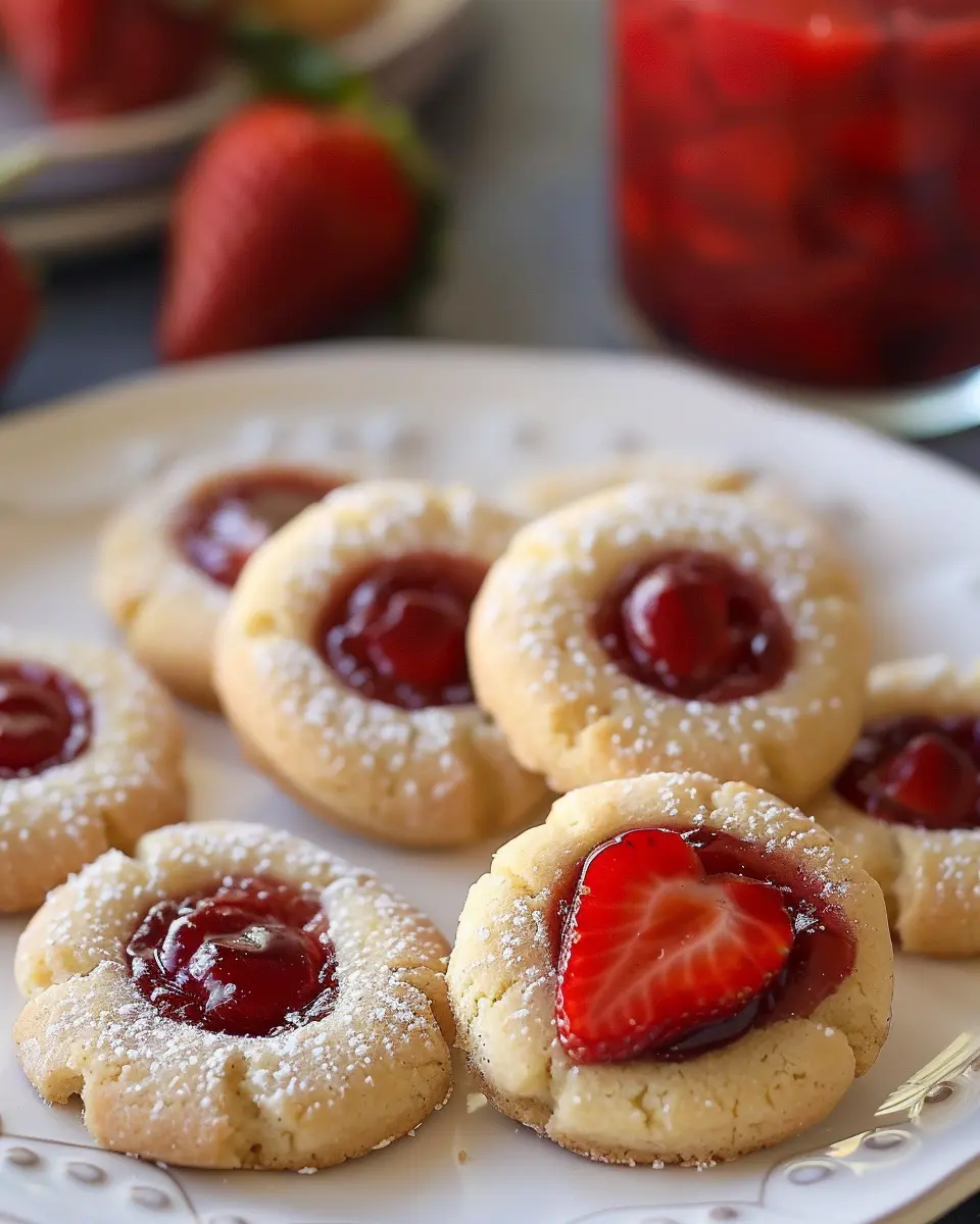 Strawberry Thumbprint Cookies: The Best Easy Recipe to Love