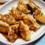 Pan-Fried Chicken and Cabbage Dumplings