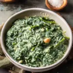 Creamed Spinach with Water Chestnuts