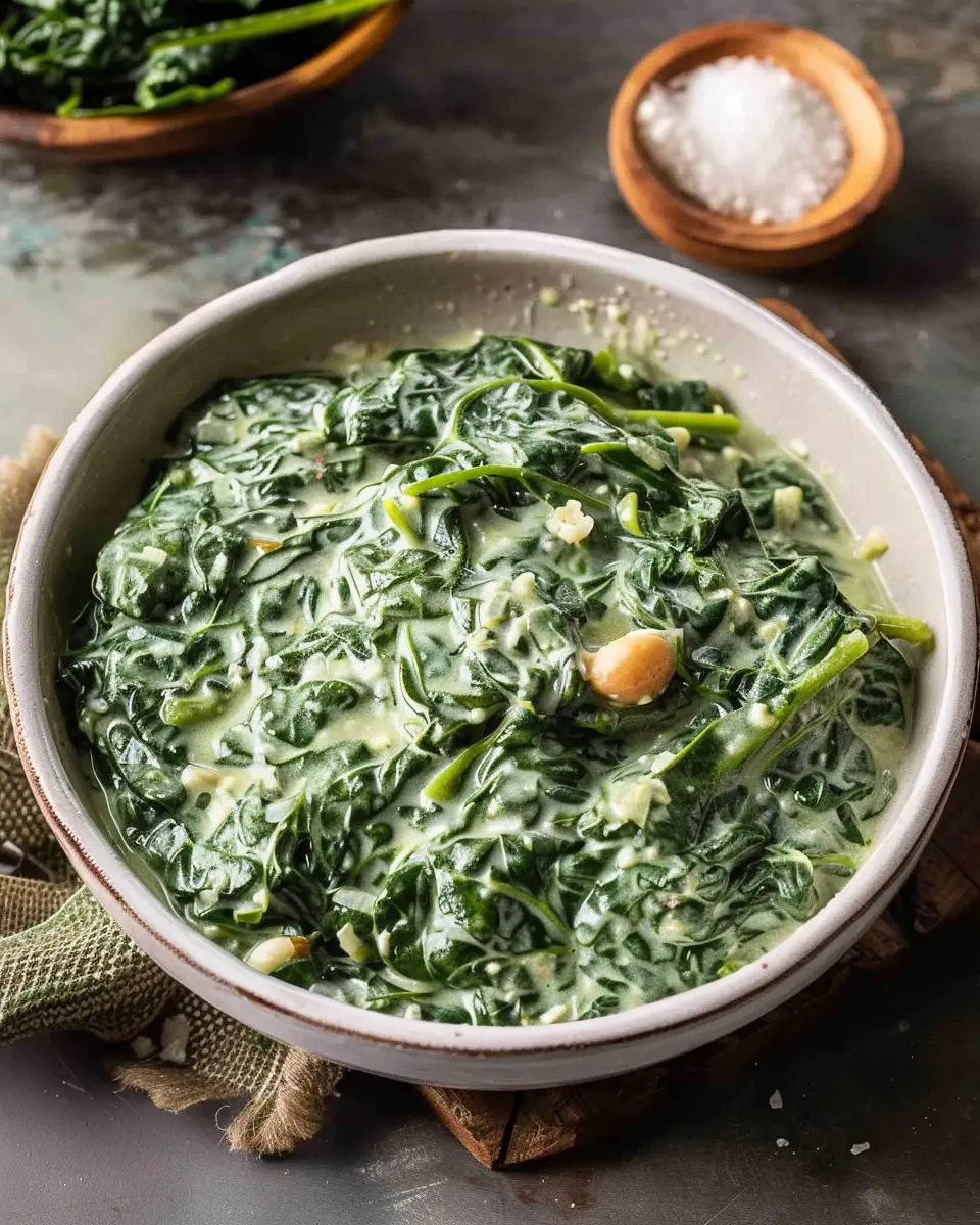 Creamed Spinach with Water Chestnuts: Easy and Irresistibly Delicious