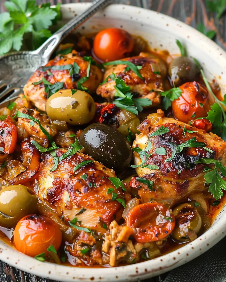 Slow Cooker Mediterranean Chicken: Easy &amp; Flavorful Dinner Delight