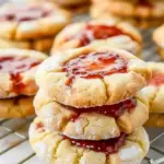 Strawberry Jam Cookies