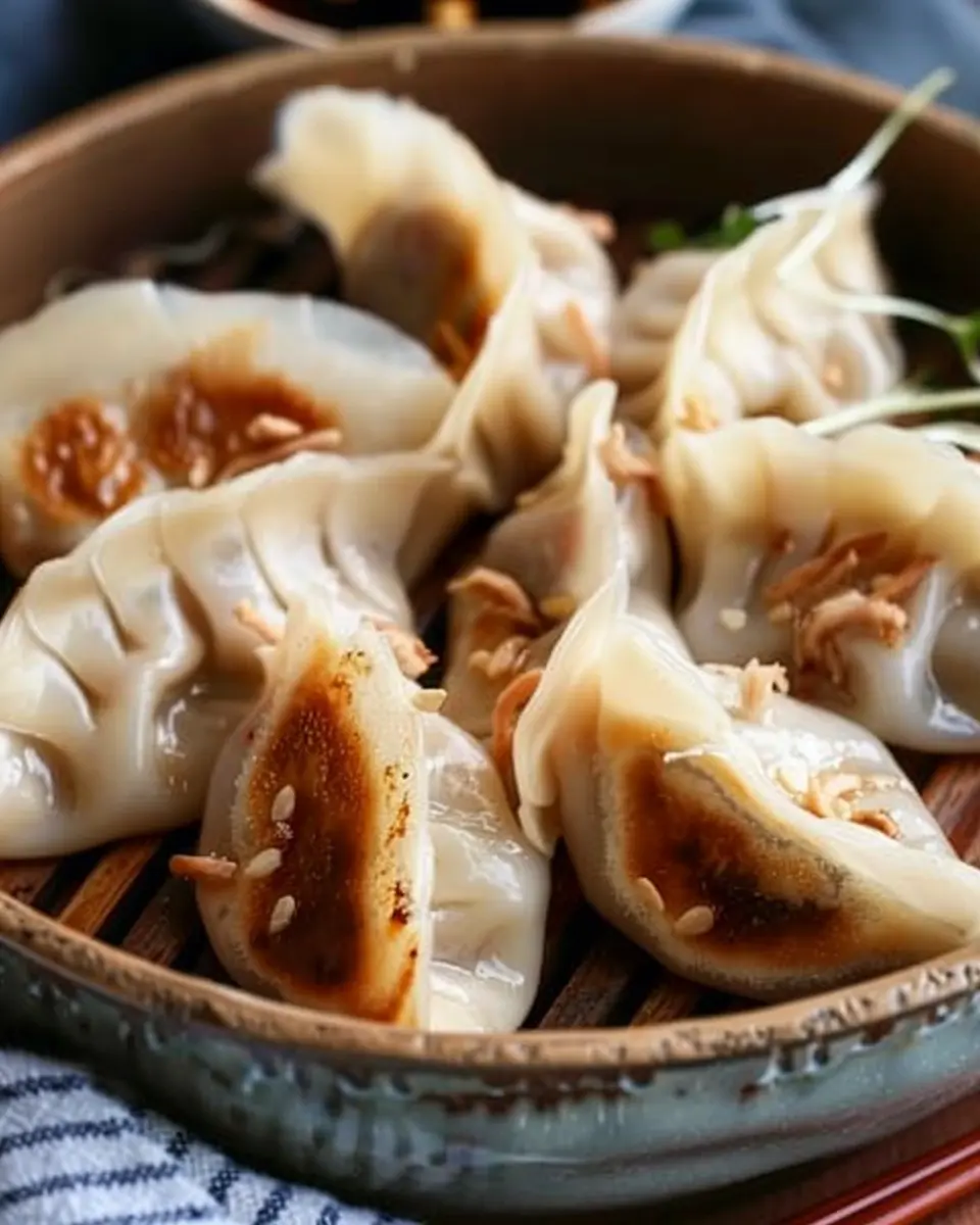Chinese Chicken Dumpling Delight: Easy Recipe for Homemade Joy