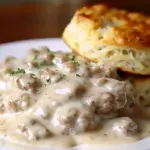Easy Sausage Gravy and Biscuits