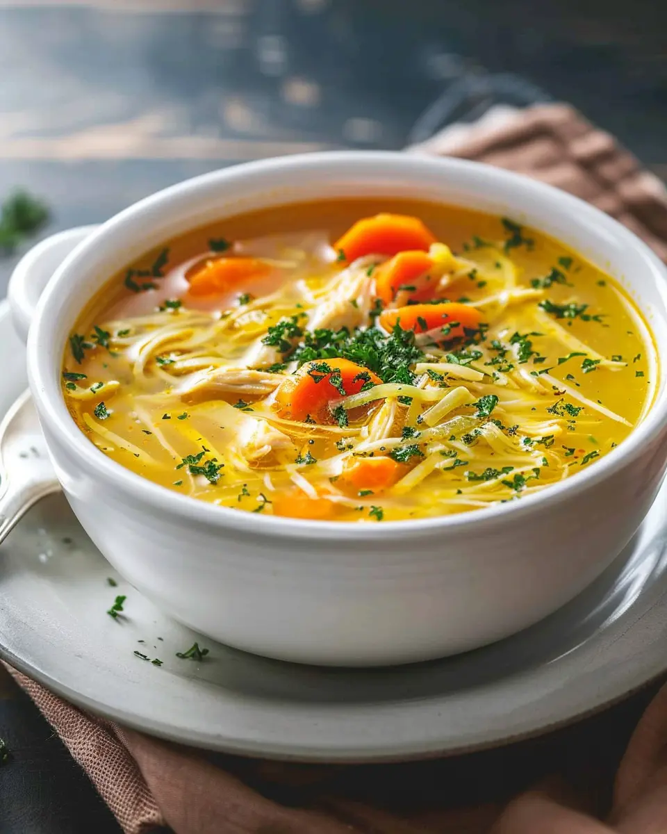 Healing Chicken Soup: The Ultimate Comfort Recipe for Wellness
