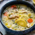 Quick Greek Lemon Chicken Soup