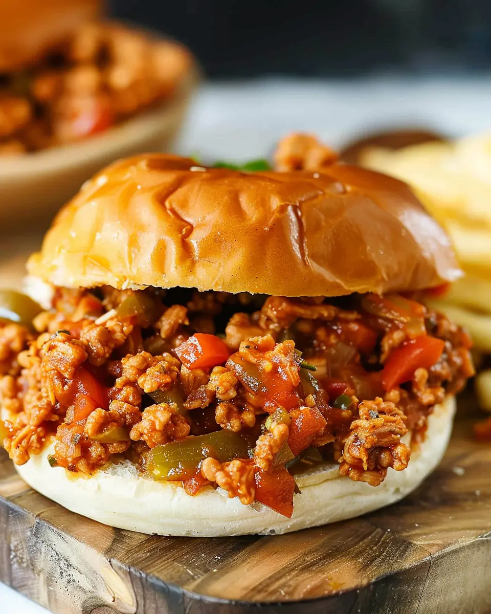 Cajun Chicken Sloppy Joes: A Juicy Twist on a Classic Comfort Food