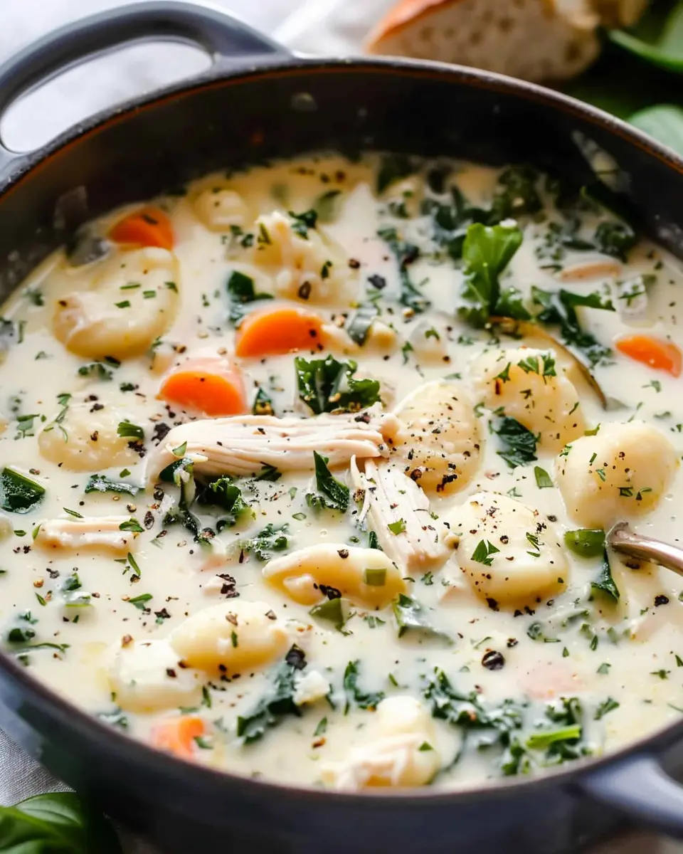 Creamy Chicken Gnocchi Soup: The Indulgent Comfort You Crave