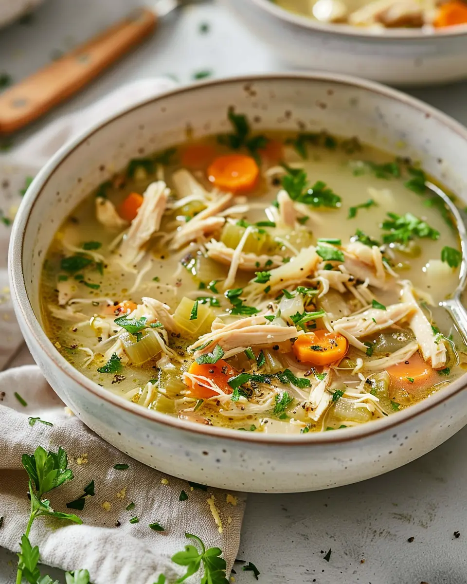 Healthy Chicken Soup: The Best Comfort for Chilly Days