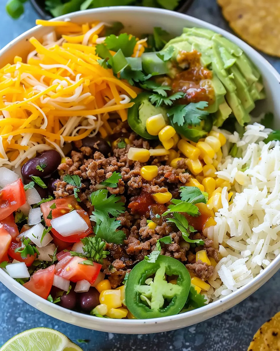 Ground Beef Taco Bowl: Easy, Flavorful Meal for Any Night