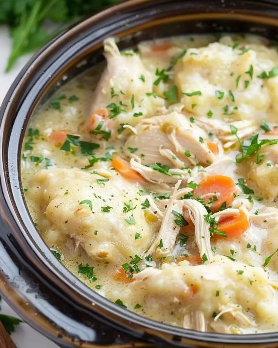 Crockpot Chicken and Dumplings: Easy Comfort Food for All