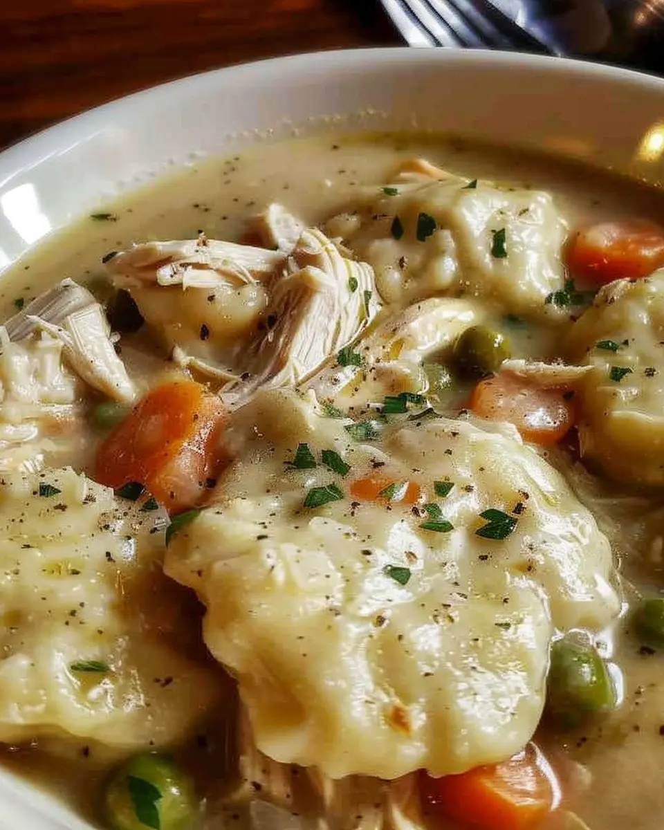 Easy Crockpot Chicken and Dumplings: A Cozy Family Favorite