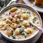 Creamy Chicken Gnocchi Soup
