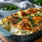 Dump and Bake Chicken Tzatziki Casserole