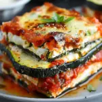 Delicious Layered Zucchini Ricotta Melts with Marinara Recipe