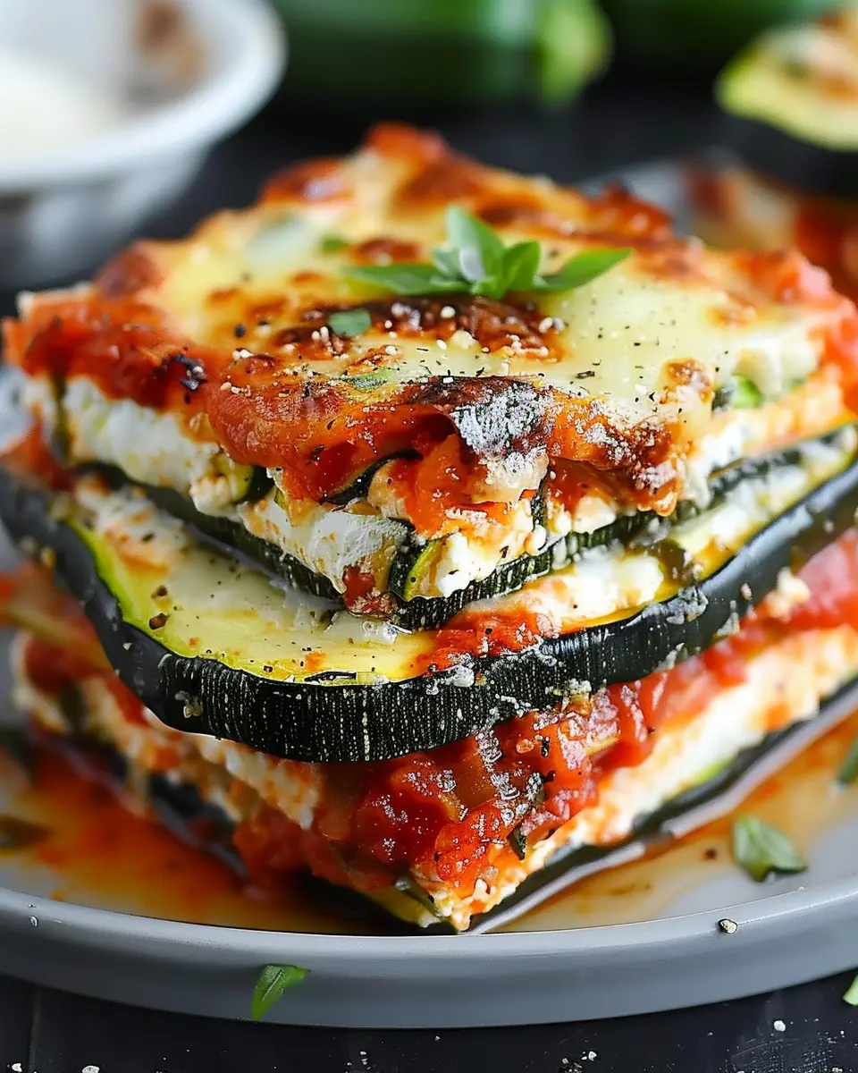 Delicious Layered Zucchini Ricotta Melts: A Healthy Indulgence Recipe