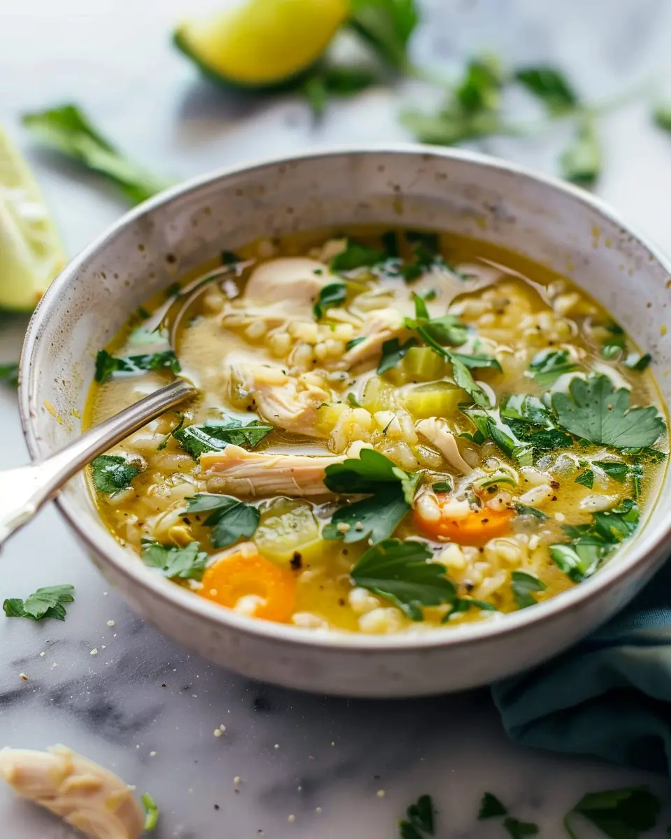 Healing Chicken and Rice Soup: A Cozy Comfort for Your Soul