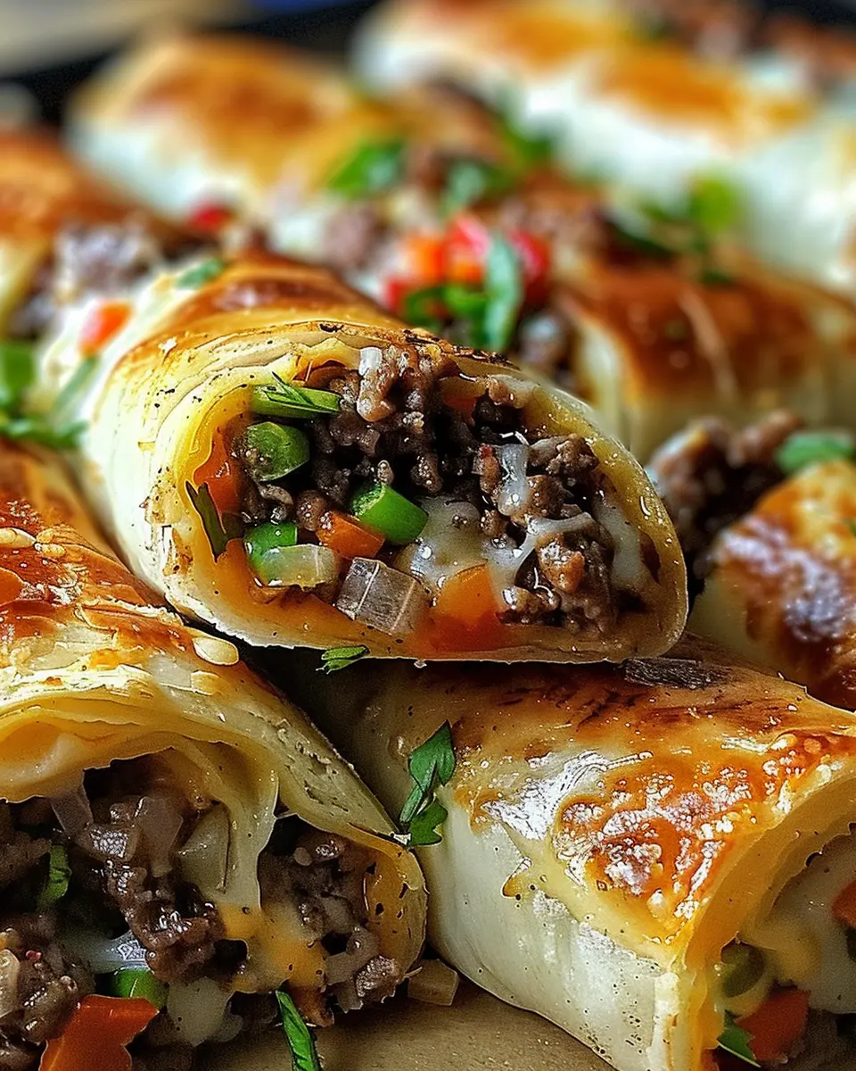 Keto Philly Cheesesteak Roll-Ups: Easy Turkey Bacon Twist