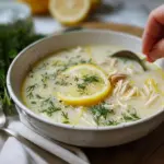 Greek Lemon Chicken Soup