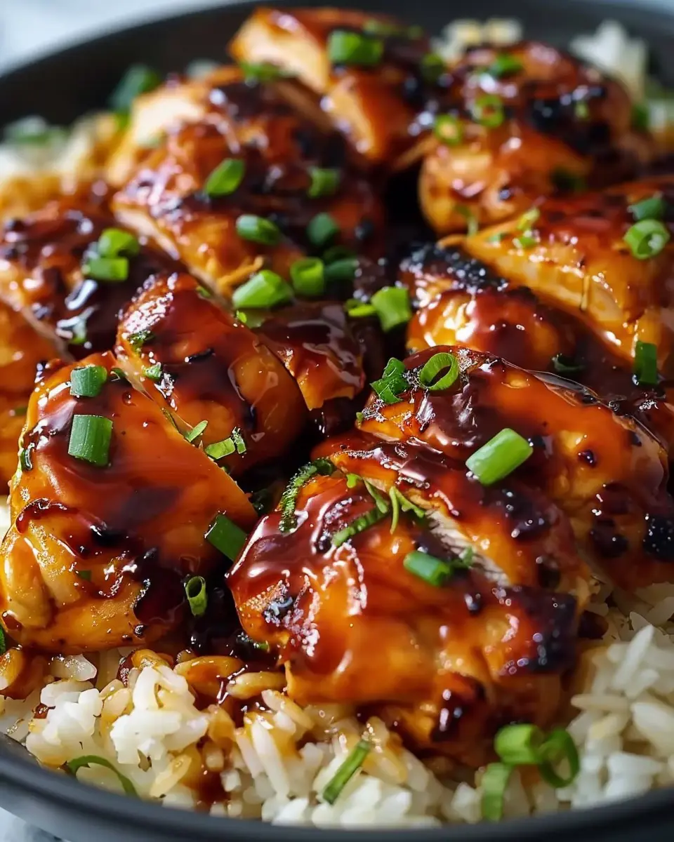 Honey BBQ Chicken &amp; Rice: Easy, Flavor-Packed Family Meal