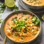 Creamy Chicken Enchilada Soup