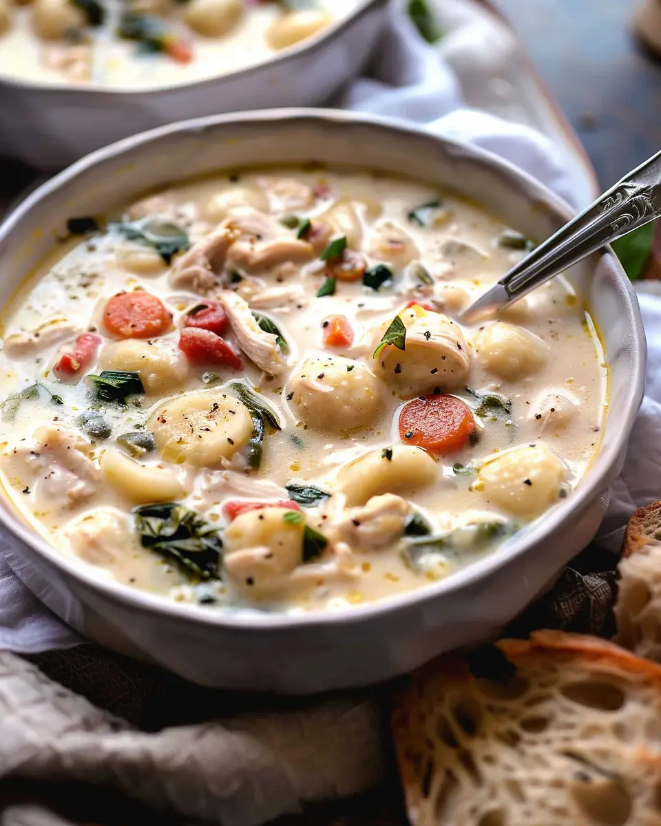 Creamy Chicken Gnocchi Soup: A Comforting Family Favorite