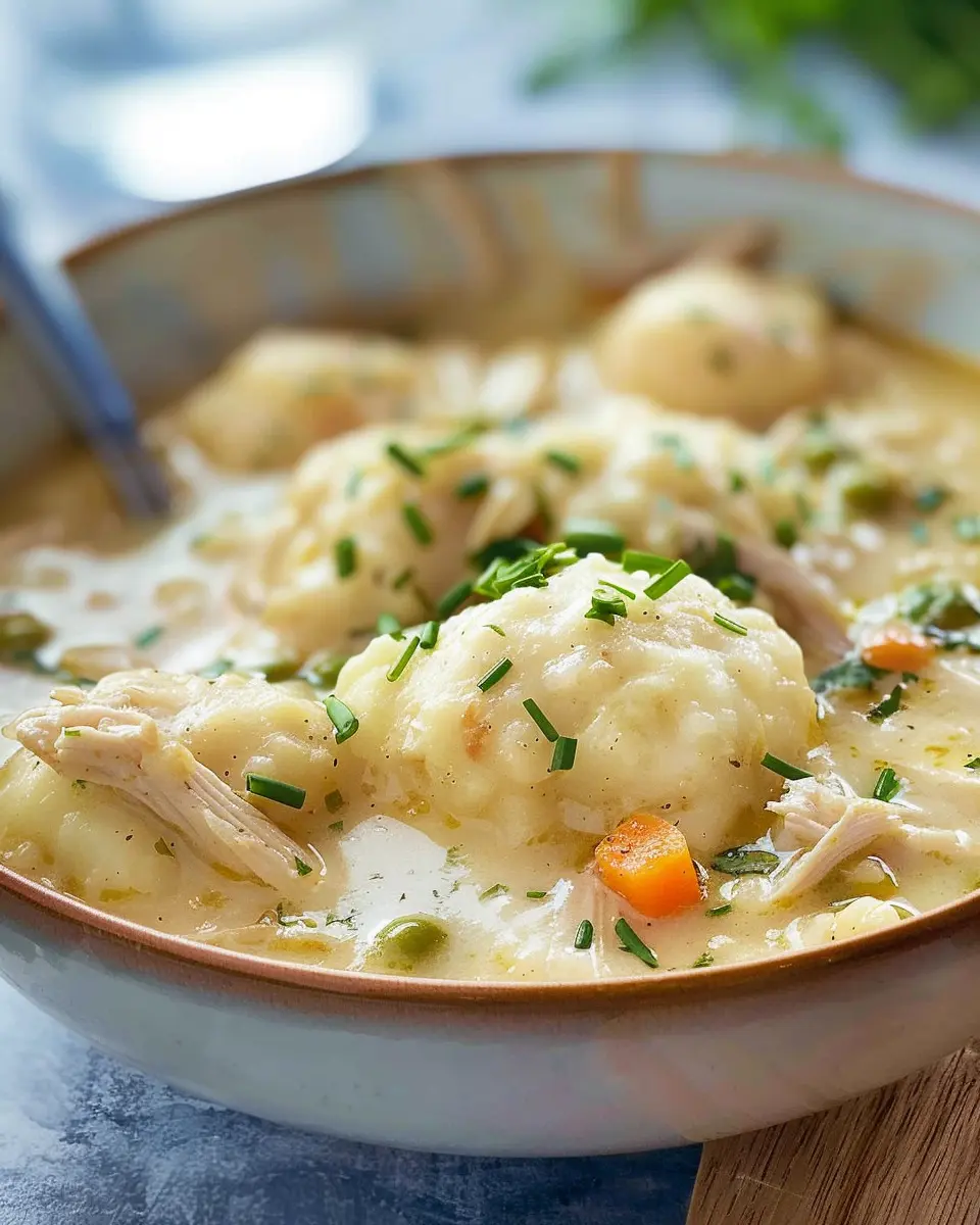 Crockpot Chicken and Dumplings: Easy Comfort Food Delight