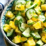 Pineapple & Cucumber Salad