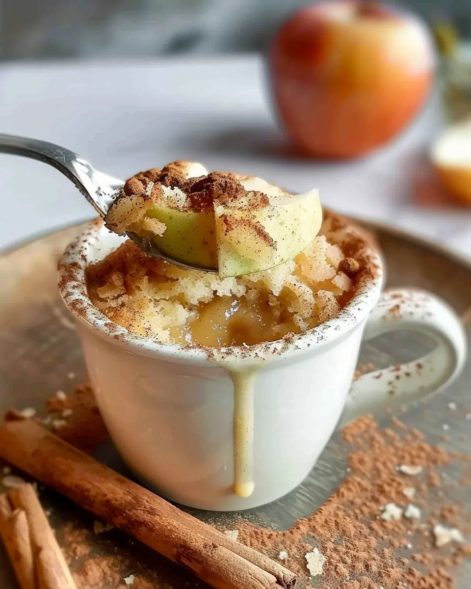 Apple Cinnamon Mug Cake: The Easy Sweet Treat You’ll Love